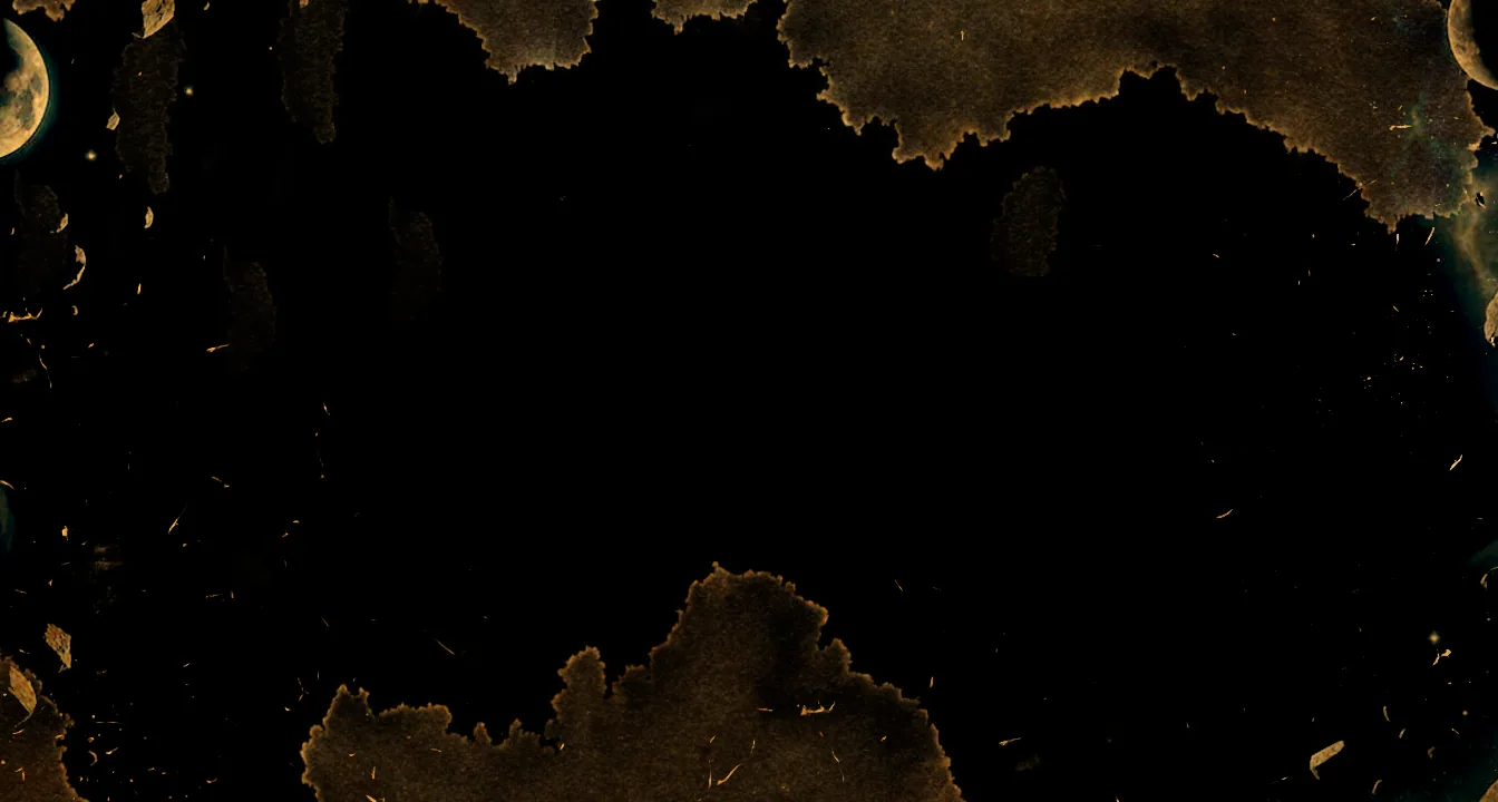 The Void — an all-devouring black emptiness eating away the crumbling edges of creation